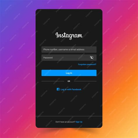 instagram mobile sign in.